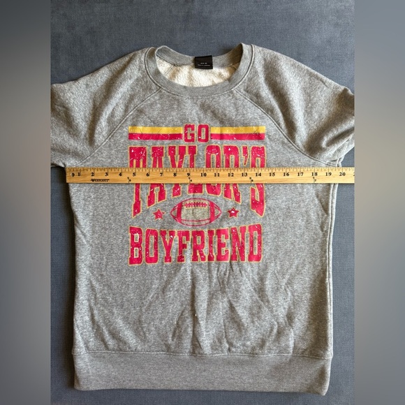 Athletic Works Go Taylor’s Boyfriend Crew Neck Sweatshirt Women’s SZ S Grey - Picture 7 of 8